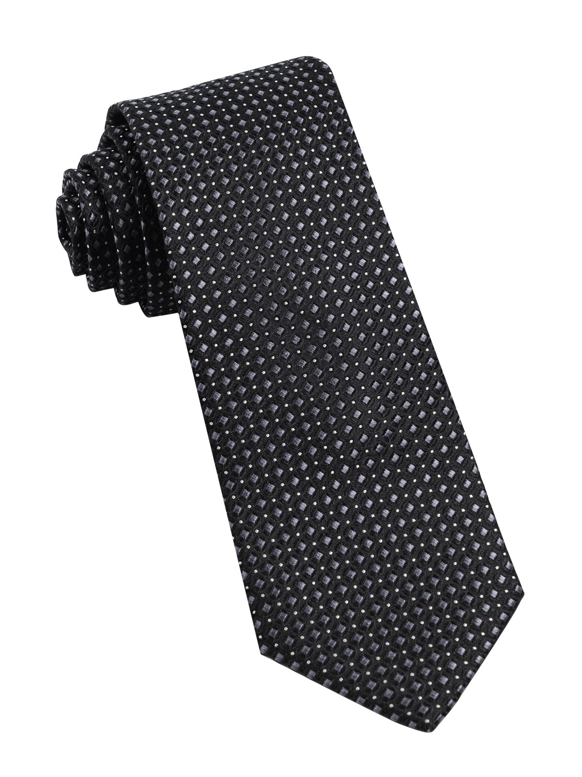 Steele Wave Tonal Silk Tie