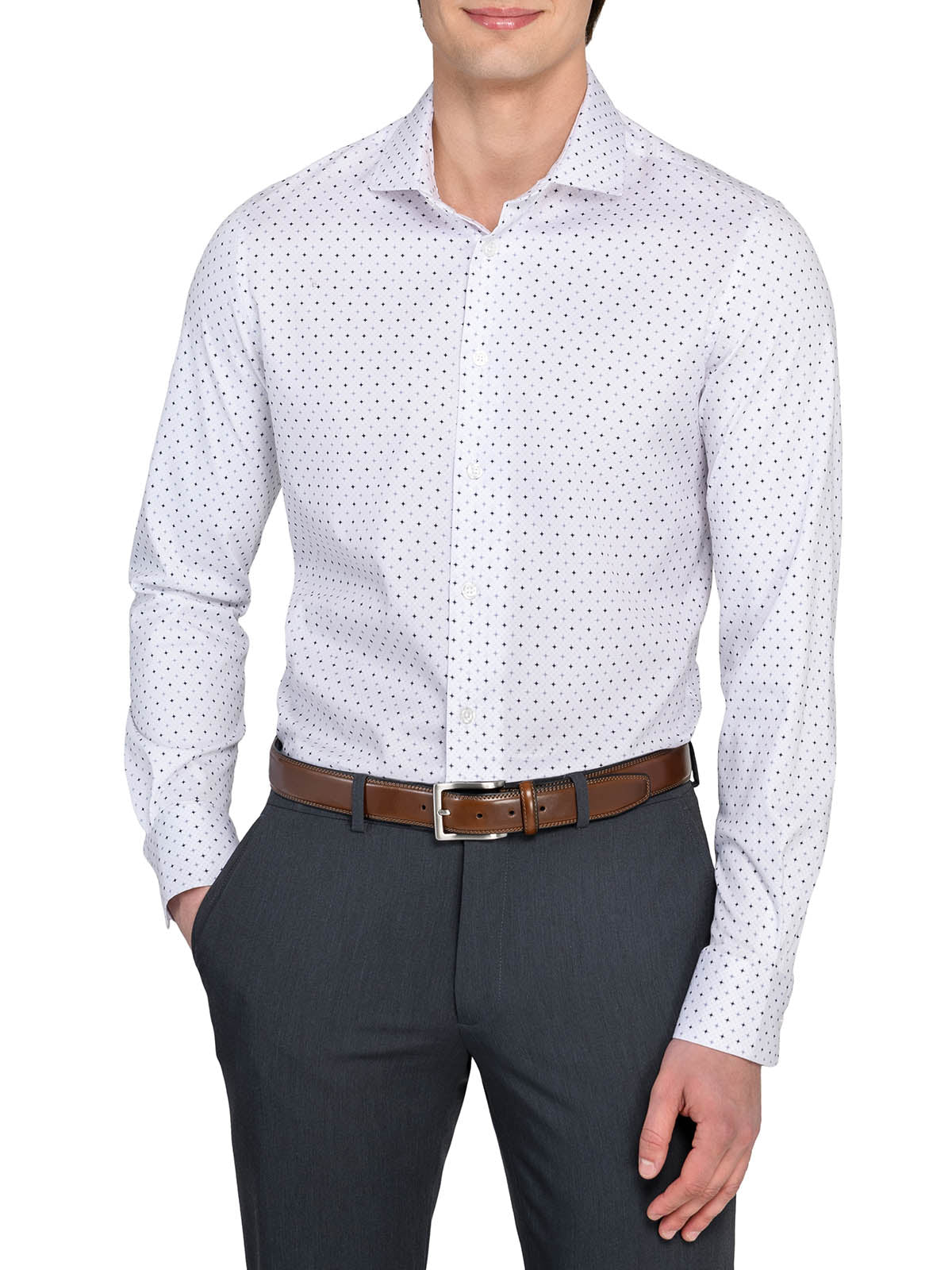 Metro Diamond Reworked Dress Shirt - Pima Cotton Hybrid