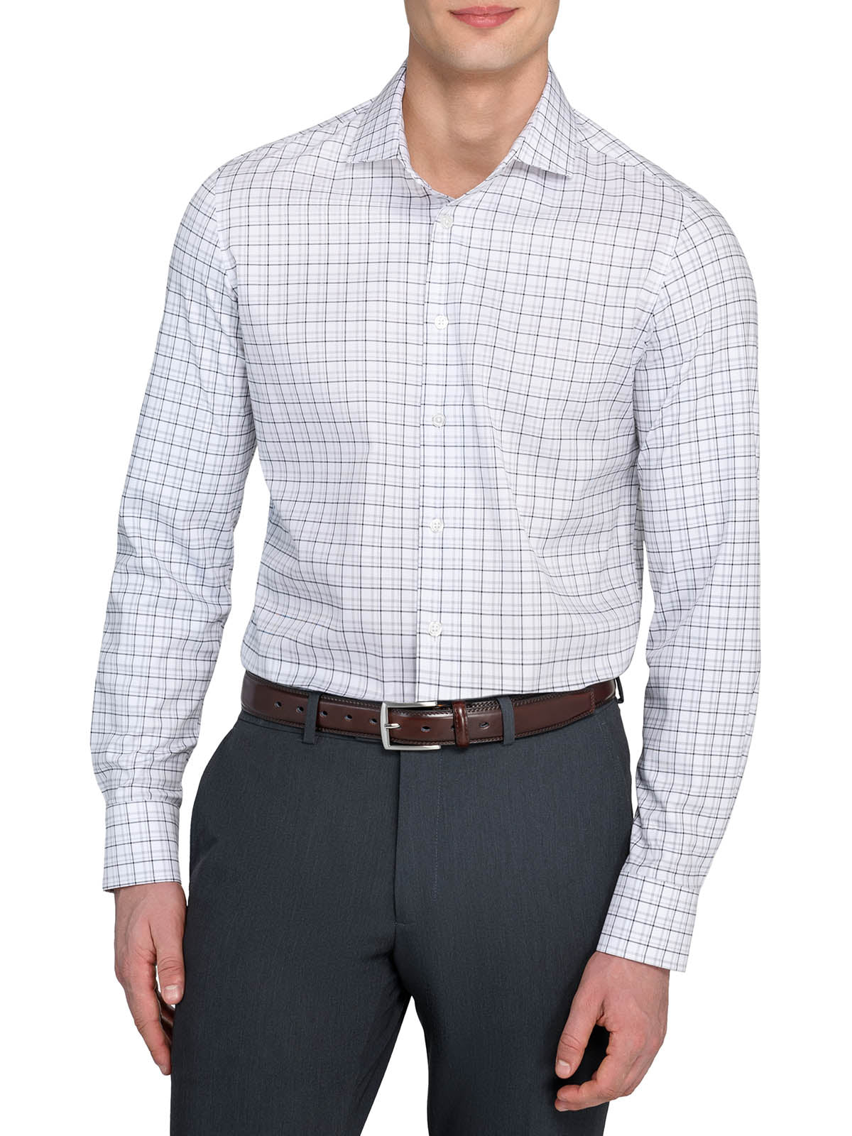 pima cotton dress shirt Dress Shirt in Indigo Pima Cotton M