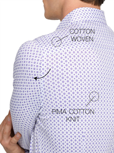 WHITE/PURPLE