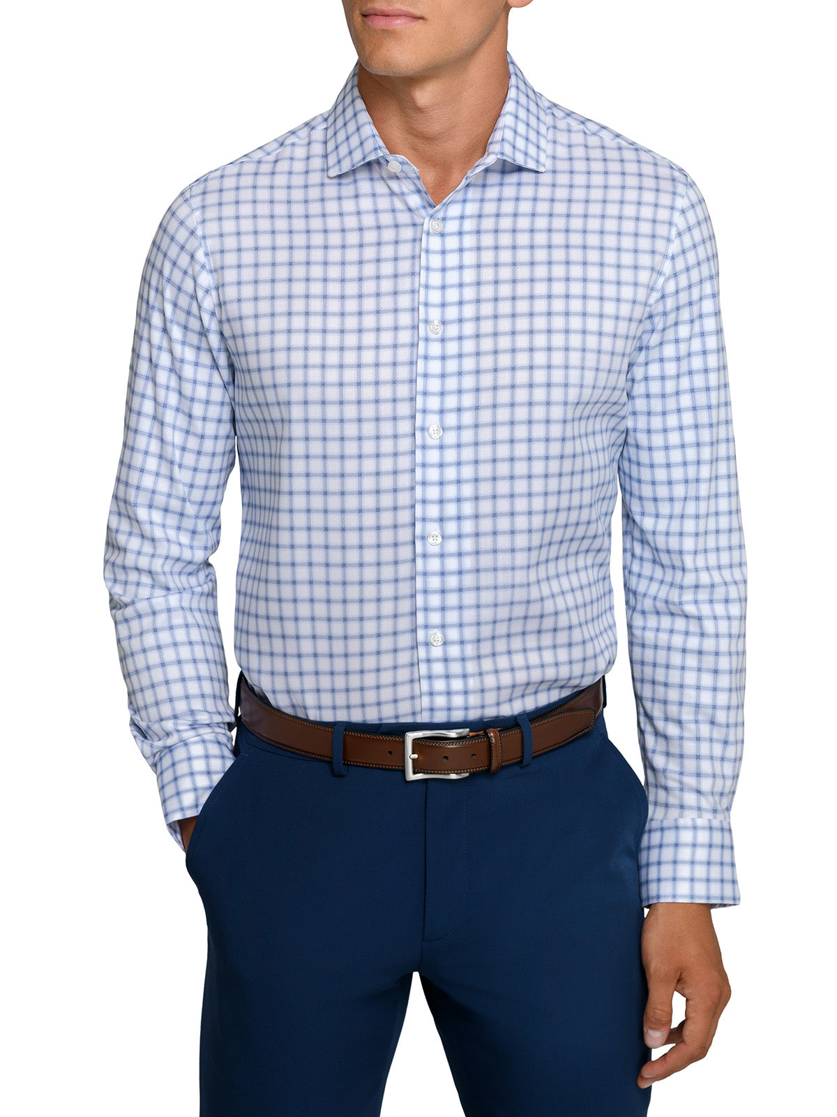 WHITE/NAVY