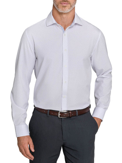 Floral Sketch Long Sleeve Shirt