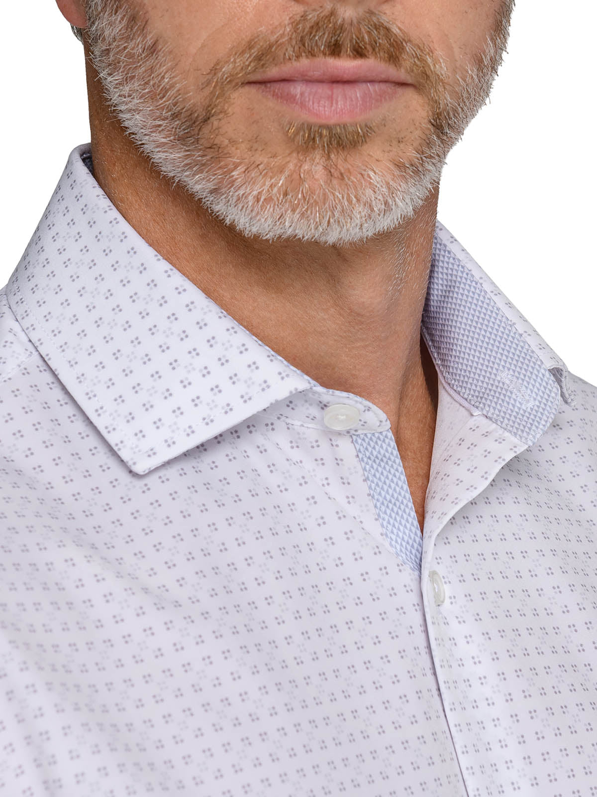 Domino Performance Dress Shirt