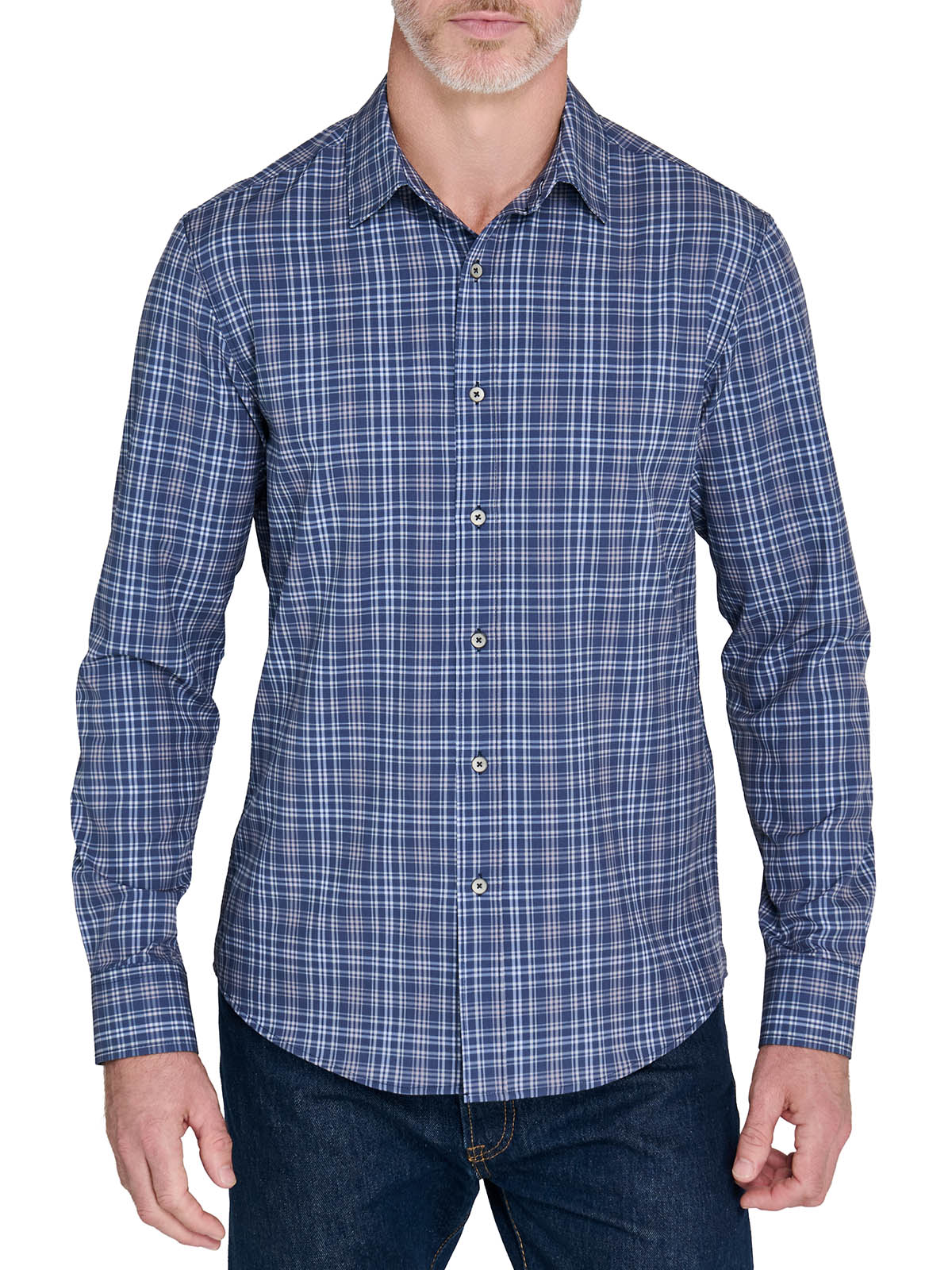 Compass Rose Grid Short Sleeve Shirt