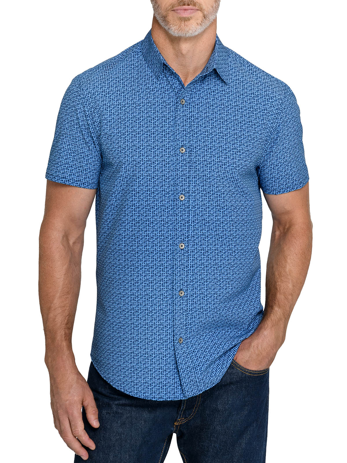 Orbit Knot Short Sleeve Shirt