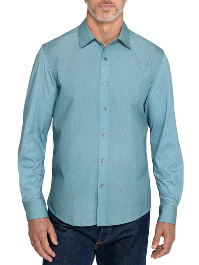 Mini Houndstooth Reworked Long Sleeve Shirt