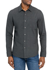 Reworked Solid Long Sleeve Shirt