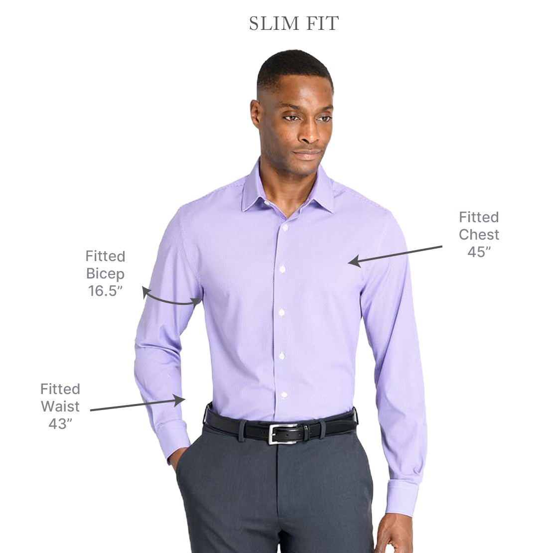 True Solid Performance Dress Shirt