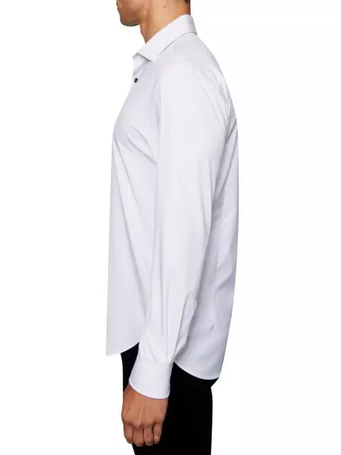3K Basic Wear Premium Cotton Shirt White /men's wear